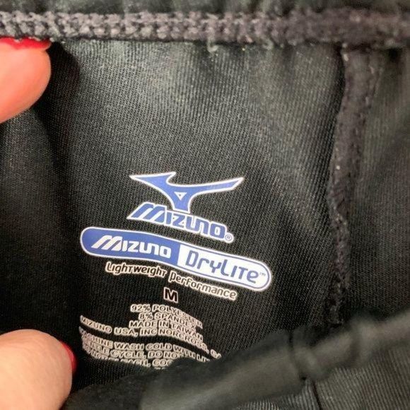 Mizuno Black Athletic‎ Shorts - Picture 2 of 3